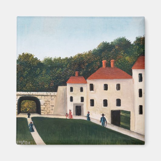 Henri Rousseau - Spaziergänge im Park Magnet (Vorne)