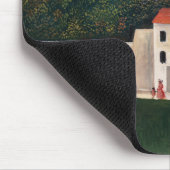 Henri Rousseau - Spaziergänge im Park Mousepad (Ecke)