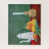 Henri Rousseau - Stillleben mit Kaffeekanne Puzzle (Vertikal)