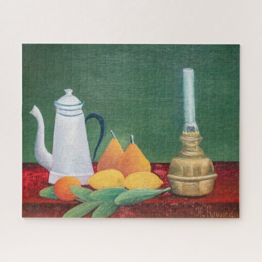 Henri Rousseau - Stillleben mit Kaffeekanne Puzzle (Horizontal)