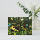Henri Rousseau The Dream Postcard Postkarte (Stehend Vorderseite)