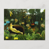 Henri Rousseau The Dream Postcard Postkarte (Vorderseite)