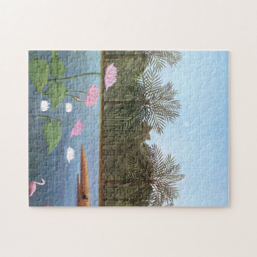 Henri Rousseau - The Flamingos Puzzle (Horizontal)