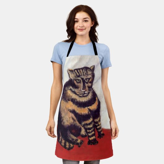 Henri Rousseau - The Tabby Schürze (Getragen)