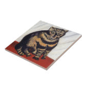 Henri Rousseau - The Tiger Cat ( Le Chat Tigre ) Fliese (Seite)