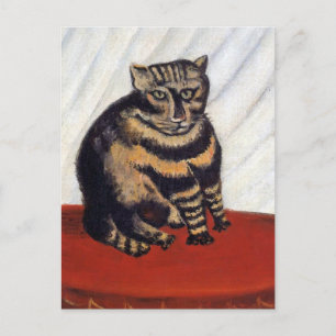 Henri Rousseau - The Tiger Cat ( Le Chat Tigre ) Postkarte
