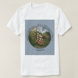 Henri Rousseau Tiger & Bull Party Items Collection T-Shirt