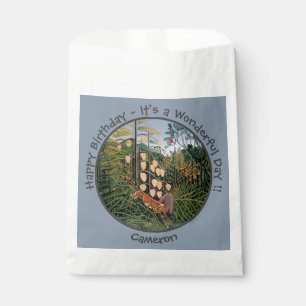 Henri Rousseau Tiger & Bull Partyartikel-Sammlung Geschenktütchen