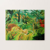 Henri Rousseau-Tiger in einem tropischen Puzzle (Horizontal)