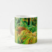 Henri Rousseau-Tiger in einem tropischen Sturm Kaffeetasse (Vorderseite Links)
