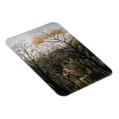 Henri Rousseau - Treffen im Wald Magnet (Rechte Seite)