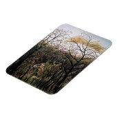 Henri Rousseau - Treffen im Wald Magnet (Linke Seite)