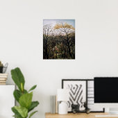 Henri Rousseau - Treffen im Wald Poster (Heimbüro)