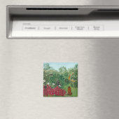 Henri Rousseau - Tropischer Wald mit Affen Magnet (In Situ (Geschirrspüler))