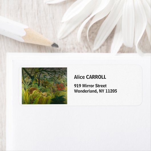 Henri Rousseau - überrascht! (Insitu)