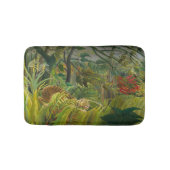Henri Rousseau - überrascht! Badematte (Vorderseite)