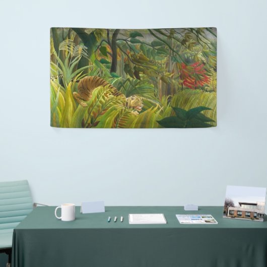 Henri Rousseau - überrascht! Banner (Messeveranstaltung)