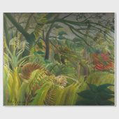 Henri Rousseau - überrascht! Geschenkpapier (Flach)