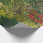 Henri Rousseau - überrascht! Geschenkpapier (Ecke)