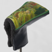 Henri Rousseau - überrascht! Golf Headcover (3/4 Vorderseite)