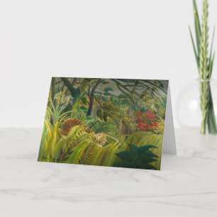 Henri Rousseau - Überrascht! Karte