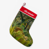 Henri Rousseau - überrascht! Kleiner Weihnachtsstrumpf (Vorderansicht (hängend))