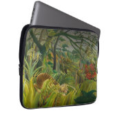 Henri Rousseau - überrascht! Laptopschutzhülle (Vorne Rechts)