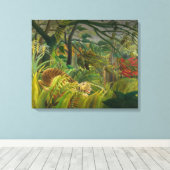 Henri Rousseau - überrascht! Leinwanddruck (Insitu (Holzboden))