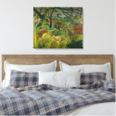 Henri Rousseau - überrascht! Leinwanddruck (Insitu (Schlafzimmer))