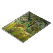 Henri Rousseau - überrascht! Notizblock (Linke Seite)