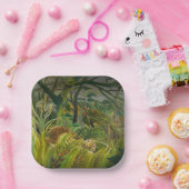 Henri Rousseau - überrascht! Pappteller (Party)