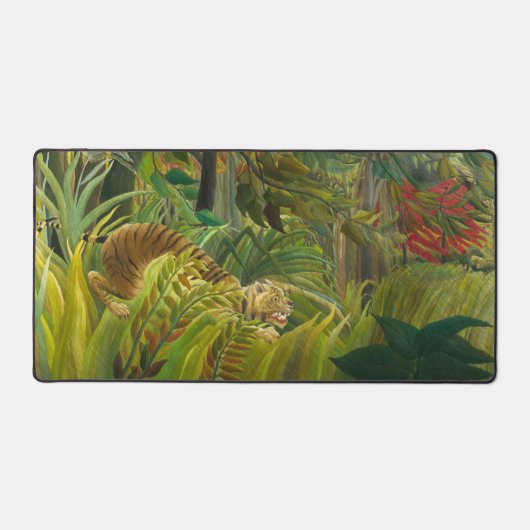 Henri Rousseau - überrascht! Schreibtischunterlage (Vorderseite)