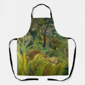 Henri Rousseau - überrascht! Schürze (Vorderseite)