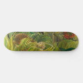 Henri Rousseau - überrascht! Skateboard (Horizontal)