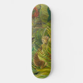 Henri Rousseau - überrascht! Skateboard (Vorderseite)