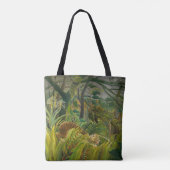 Henri Rousseau - überrascht! Tasche (Rückseite)