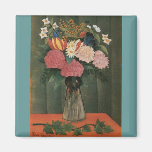Henri Rousseaus Blume in einer Vase (1909) Magnet