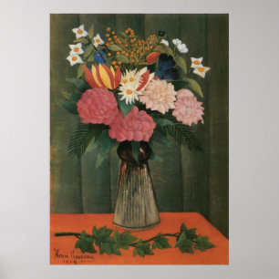 Henri Rousseaus Blume in einer Vase (1909) Poster