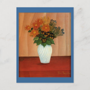 Henri Rousseaus Bouquet der Blume (ca. 1900) Postkarte