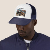 Henri Rousseaus Krieg (La Guerre) Blue Trucker Hat Truckerkappe (Beispiel)