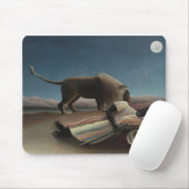 Henri Rousseaus Sinti und Roma zum Schlafen Mousepad (Mit Mouse)