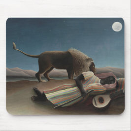 Henri Rousseaus Sinti und Roma zum Schlafen Mousepad