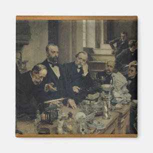 Henri Sainte-Claire Deville Lecturing, 1890 Magnet
