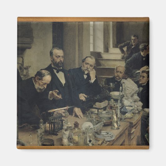 Henri Sainte-Claire Deville Lecturing, 1890 Magnet (Vorne)