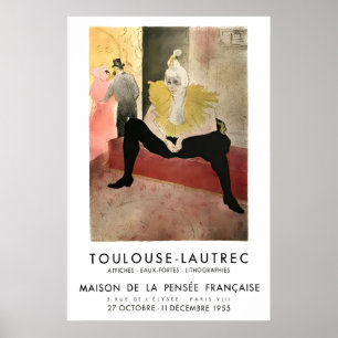 Henri Toulouse Lautrec 1955 POSTERDRUCK A5-A1 Poster
