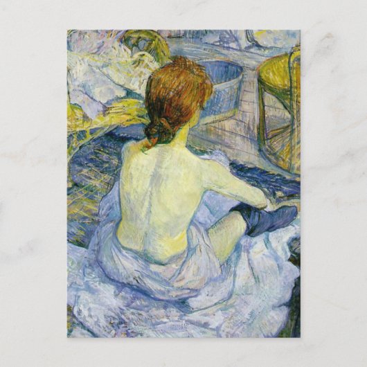 Henri Toulouse Lautrec - The Bath GC Postkarte (Vorderseite)