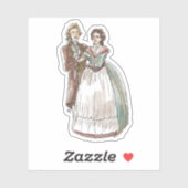 Henri und Nicolette Vinyl Aufkleber (Blatt)