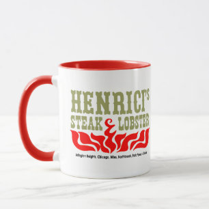 Henrici's Restaurant, Steak & Lobster, Chicago, IL Tasse
