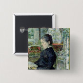 Henride Toulouse-Lautrec | Adele Tapie de Celeyra Button (Vorne & Hinten)