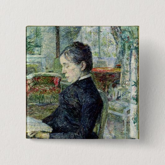 Henride Toulouse-Lautrec | Adele Tapie de Celeyra Button (Vorderseite)